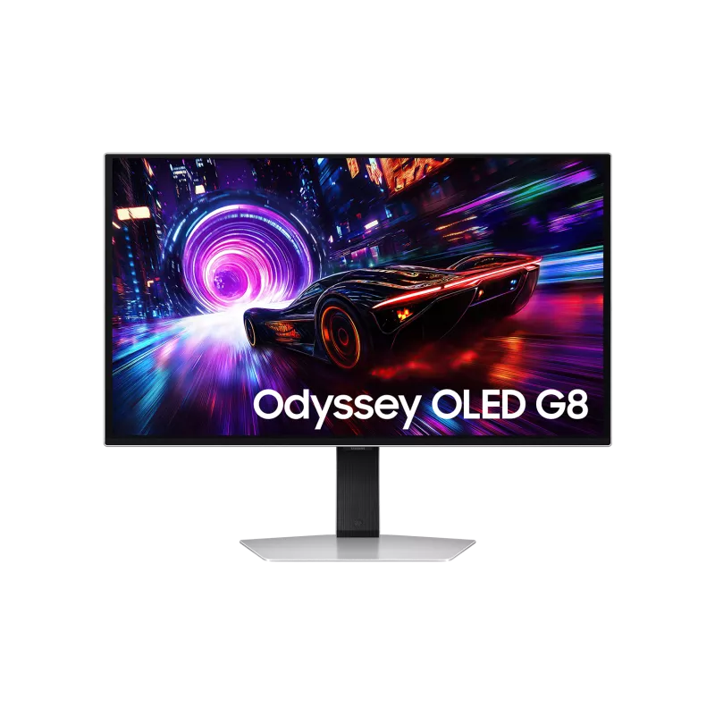 Ecran 32'' Samsung Gaming ODYSSEY G8 Noir OLED 240Hz 0.03ms 3840X2160 260cd/m² 2xHDMI DP 3xUSB Casque Pied réglable hauteur…