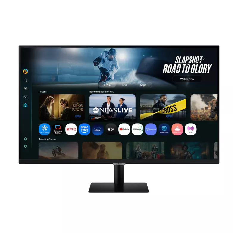 ECRAN 32" SAMSUNG Smart Monitor M7 Noir 3840x2160 VA 4ms 300cd/m² 3000:1 Haut parleurs 2xHDMI 1XUSB-C 3xUSB Pied Inclinable…