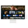 ECRAN 32 SAMSUNG Smart Monitor M8 Blanc 3840x2160 VA 4ms 400cd/m² 3000:1 Haut parleurs 2xHDMI 1XUSB-C 2xUSB Caméra 4K Pied…