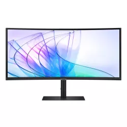 ECRAN 34'' SAMSUNG ViewFinity S65UV Noir WQHD 21:9 VA 350 cd/m2 5ms 100Hz 1xHDMI 1x USC-C 2xUSB 1xVGA 1xLAN Incurvé 1000R…