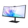 ECRAN 34'' SAMSUNG ViewFinity S65UV Noir WQHD 21:9 VA 350 cd/m2 5ms 100Hz 1xHDMI 1x USC-C 2xUSB 1xVGA 1xLAN Incurvé 1000R…