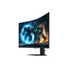 Ecran 37'' Samsung Gaming ODYSSEY G7 - G75F Noir VA 3860x2160 16:9 Incurvé 1000R 165Hz 1ms 280 cd/㎡ 2xHDMI DP Pied réglab haut…