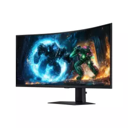 Ecran 40'' Samsung Gaming ODYSSEY G7 - G75F Noir VA 5120x2160 21:9 Incurvé 1000R 180Hz 1ms 280 cd/¡ 2xHDMI DP Pied réglab haut…