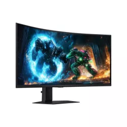 Ecran 40'' Samsung Gaming ODYSSEY G7 - G75F Noir VA 5120x2160 21:9 Incurvé 1000R 180Hz 1ms 280 cd/¡ 2xHDMI DP Pied réglab haut…