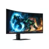 Ecran 40'' Samsung Gaming ODYSSEY G7 - G75F Noir VA 5120x2160 21:9 Incurvé 1000R 180Hz 1ms 280 cd/¡ 2xHDMI DP Pied réglab haut…