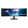 Ecran 49'' Samsung Gaming Odyssey G9 Noir 240Hz 1ms 5120x1440 VA Incurvé 1000R 32:9 450cd/m² DP 2xHDMI 2xUSB 3.0 Pied régl…