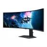 Ecran 49'' Samsung Gaming Odyssey G9 Noir 240Hz 1ms 5120x1440 VA Incurvé 1000R 32:9 450cd/m² DP 2xHDMI 2xUSB 3.0 Pied régl…