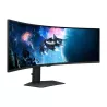 Ecran 49'' Samsung Gaming Odyssey G9 Noir 240Hz 1ms 5120x1440 VA Incurvé 1000R 32:9 450cd/m² DP 2xHDMI 2xUSB 3.0 Pied régl…