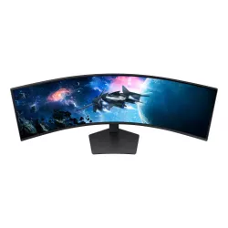 Ecran 49'' Samsung Gaming Odyssey G9 Noir 240Hz 1ms 5120x1440 VA Incurvé 1000R 32:9 450cd/m² DP 2xHDMI 2xUSB 3.0 Pied régl…