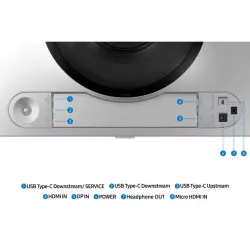 Ecran 49'' Samsung Gaming Odyssey OLED G9 - G91SD 49'' 32:9 0.03ms 144Hz 5120x1440 Incurvé 1800R 250cd/m² HDMI DP Silver