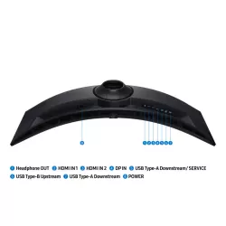 Ecran 49'' Samsung Gaming Odyssey OLED G9 - G91F 49'' 32:9 0.03ms 144Hz 5120x1440 Incurvé 1000R 250cd/m² HDMI DP Noir