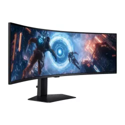 Ecran 49'' Samsung Gaming Odyssey OLED G9 - G91F 49'' 32:9 0.03ms 144Hz 5120x1440 Incurvé 1000R 250cd/m² HDMI DP Noir