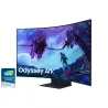 ECRAN 55'' SAMSUNG Gaming Odyssey Ark 3840x2160 VA Incurvé 1000R 1ms 600 cd/m² 3xHDMI 1xDP 2xUSB-A 1xLAN 4xHPs 165Hz Pied…