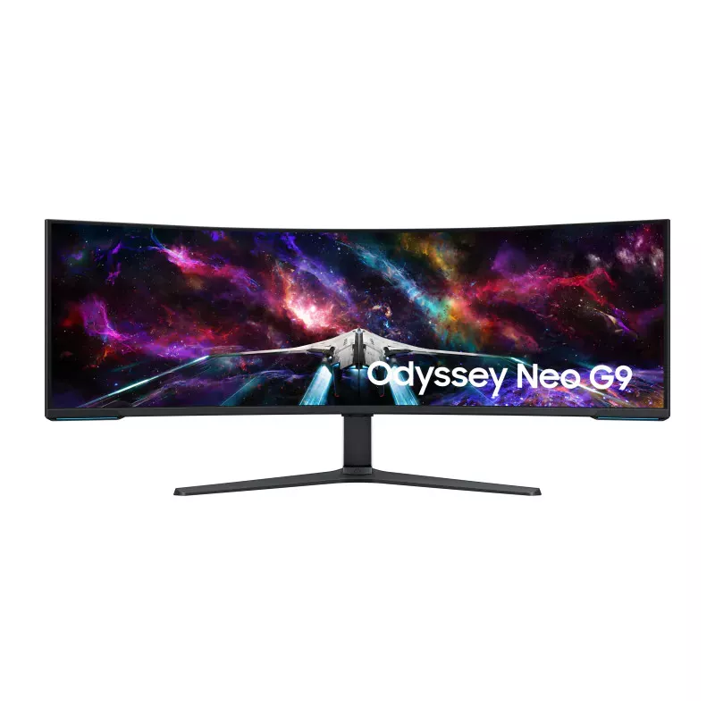 Ecran 57'' Samsung Gaming Odyssey NEO G9 DUHD 7680 x 2160 240Hz VA Incurvé 1ms 420cd/m² 3xHDMI 2xUSB 2xLAN Displayport 4xHPs…