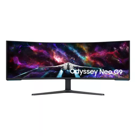 Ecran 57'' Samsung Gaming Odyssey NEO G9 DUHD 7680 x 2160 240Hz VA Incurvé 1ms 420cd/m² 3xHDMI 2xUSB 2xLAN Displayport 4xHPs…