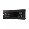 SSD SAMSUNG SERIE 990 PRO + dissipateur M.2 1To 2280 PCIe 4.0 x4 NVMe Lecture 7450Mo/s Ecriture 6900Mo/s MZ-V9P1T0GW