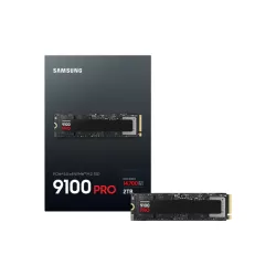 SSD SAMSUNG SERIE 9100 PRO M.2 2To 2280 PCIe 5.0 x 4 NVMe 2.0 Lecture 14700 Mo/s Ecriture 13400 Mo/s MZ-VAP2T0BW