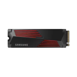 SSD SAMSUNG SERIE 990 PRO + dissipateur M.2 2To 2280 PCIe 4.0 x4 NVMe Lecture 7450Mo/s Ecriture 6900Mo/s MZ-V9P2T0GW