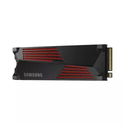 SSD SAMSUNG SERIE 990 PRO + dissipateur M.2 2To 2280 PCIe 4.0 x4 NVMe Lecture 7450Mo/s Ecriture 6900Mo/s MZ-V9P2T0GW