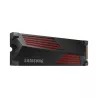 SSD SAMSUNG SERIE 990 PRO + dissipateur M.2 2To 2280 PCIe 4.0 x4 NVMe Lecture 7450Mo/s Ecriture 6900Mo/s MZ-V9P2T0GW