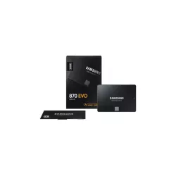 SSD SAMSUNG Serie 870 EVO 2,5 pouce 250G S-ATA-6.0Gbps Lecture 560 Mo/s Ecriture 530 Mo/s MZ-77E250B/EU