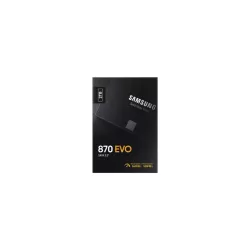 SSD SAMSUNG Serie 870 EVO 2,5 pouce 2TO S-ATA-6.0Gbps Lecture 560 Mo/s Ecriture 530 Mo/s MZ-77E2T0B/EU