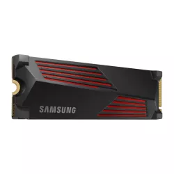 SSD SAMSUNG SERIE 990 PRO + dissipateur M.2 4To 2280 PCIe 4.0 x4 NVMe Lecture 7450Mo/s Ecriture 6900Mo/s MZ-V9P4T0GW