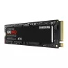 SSD SAMSUNG SERIE 990 PRO M.2 4To 2280 PCIe Gen 4.0 x4 NVMe 2.0 Lecture 7450Mo/s Ecriture 6900Mo/s MZ-V9P4T0BW