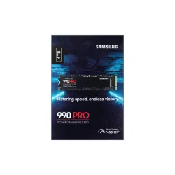 SSD SAMSUNG SERIE 990 PRO M.2 4To 2280 PCIe Gen 4.0 x4 NVMe 2.0 Lecture 7450Mo/s Ecriture 6900Mo/s MZ-V9P4T0BW