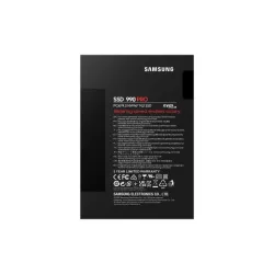 SSD SAMSUNG SERIE 990 PRO M.2 4To 2280 PCIe Gen 4.0 x4 NVMe 2.0 Lecture 7450Mo/s Ecriture 6900Mo/s MZ-V9P4T0BW