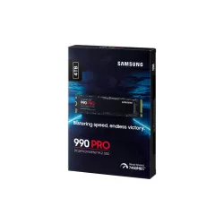 SSD SAMSUNG SERIE 990 PRO M.2 4To 2280 PCIe Gen 4.0 x4 NVMe 2.0 Lecture 7450Mo/s Ecriture 6900Mo/s MZ-V9P4T0BW