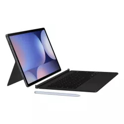 Book Cover Keyboard avec Touch Pad, clavier amovible avec touche Galaxy AI pour Galaxy Tab S9+ / S9FE+ / S10+ Coloris Noir…