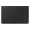 Book Cover Keyboard Slim sans Touch Pad, clavier non-amovible avec touche Galaxy AI pour Galaxy Tab S9 Ultra / S10 Ultra…