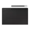 Book Cover Keyboard Slim sans Touch Pad, clavier non-amovible avec touche Galaxy AI pour Galaxy Tab S9 Ultra / S10 Ultra…