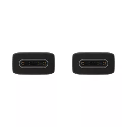 Cable USB C vers USB C, longueur 1m, charge ultra rapide 45W Coloris Noir EP-DN975BBEGWW