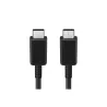 Cable USB C vers USB C, longueur 1m, charge ultra rapide 45W Coloris Noir EP-DN975BBEGWW