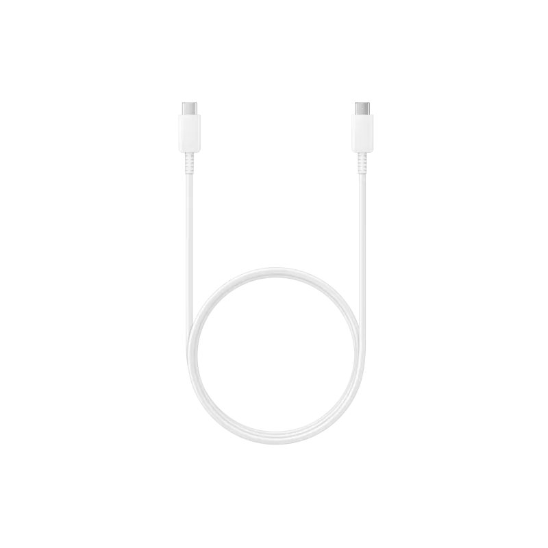 Cable USB C vers USB C, longueur 1m, charge ultra rapide 45W Coloris Blanc EP-DN975BWEGWW