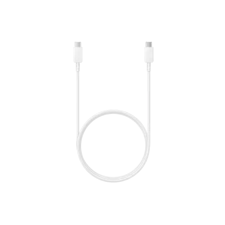 Cable USB C vers USB C, longueur 1m, charge ultra rapide 45W Coloris Blanc EP-DN975BWEGWW