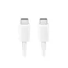 Cable USB C vers USB C, longueur 1m, charge ultra rapide 45W Coloris Blanc EP-DN975BWEGWW