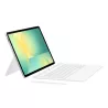 Book Cover Keyboard avec Touch Pad, clavier amovible avec touche Galaxy AI Coloris Blanc pour Galaxy Tab S10 FE+ EF-DX625BWEGFR