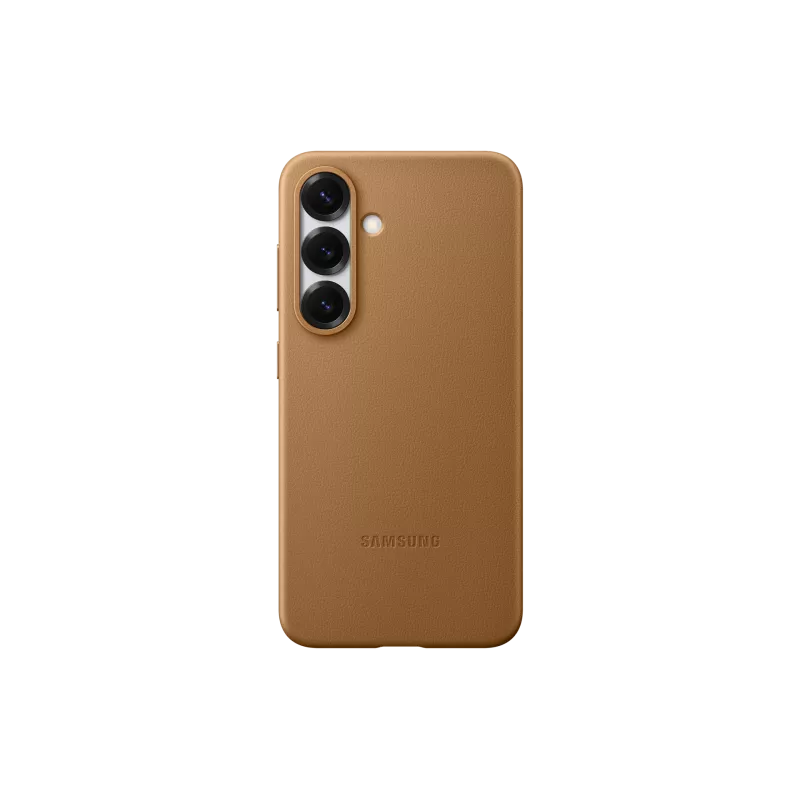 Coque premium pour Galaxy S25 Camel