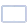 Coque avec bords renforcés, fonction Stand Coloris Bleu pour Galaxy Tab S11 EF-JX730CLEGWW