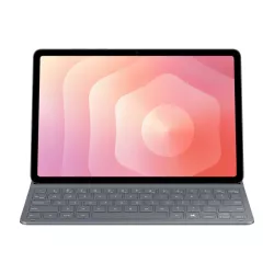 Book Cover Keyboard Slim sans Touch Pad, clavier non-amovible avec touche Galaxy AI Coloris Noir pour Galaxy Tab S11
