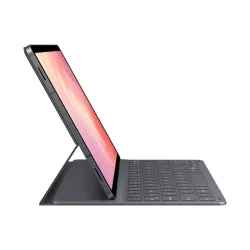 Book Cover Keyboard Slim sans Touch Pad, clavier non-amovible avec touche Galaxy AI Coloris Noir pour Galaxy Tab S11