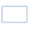 Coque avec bords renforcés fonction Stand Coloris Bleu pour Galaxy Tab S11 Ultra EF-JX930CLEGWW