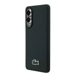 Coque magnétique Petit Piqué Lacoste Coloris Sinople pour Galaxy S25 Edge GP-LCHMS25PVCE