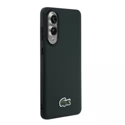 Coque magnétique Petit Piqué Lacoste Coloris Sinople pour Galaxy S25 Edge GP-LCHMS25PVCE