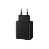 Chargeur Secteur ULTRA RAPIDE 60w Type C, GaN sans câble Coloris Noir SAMSUNG EP-T6010NBEGWW