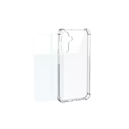 Pack coque transparente + verre trempé 'Designed for Samsung' pour Galaxy A17 4G/5G GP-FPA176AEHTW