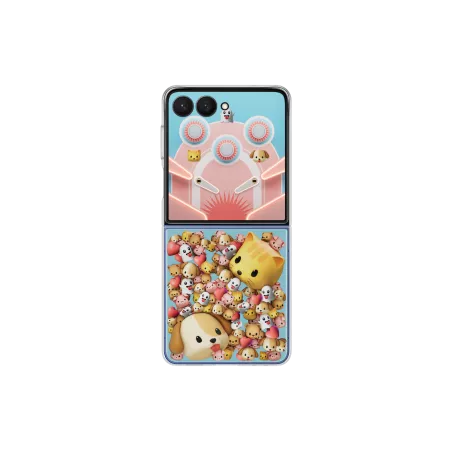 Coque personnalisable Galaxy Z Flip7 Coloris Transparent SAMSUNG EF-ZF766CTEGWW
